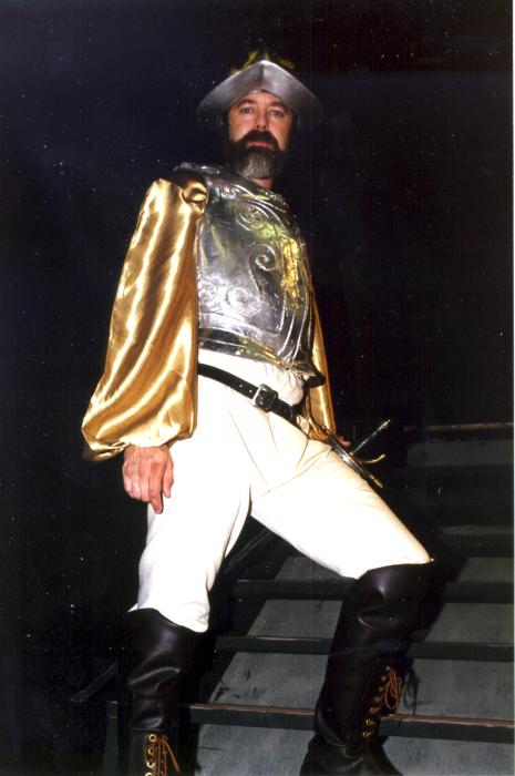 Photo of Joe as Captain of the Inquisition
