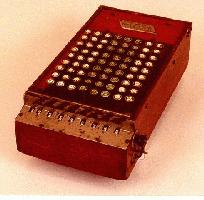 Wood-Cased Comptometer