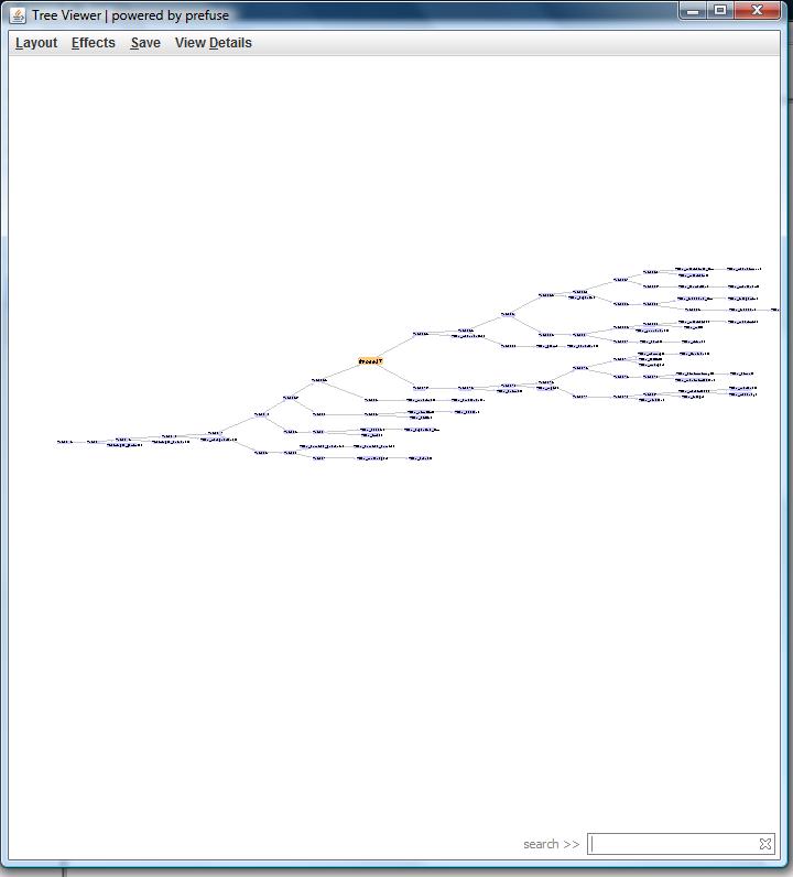 Tree Viewer in Node Layout