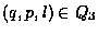$(q,p,l) \in Q_3$