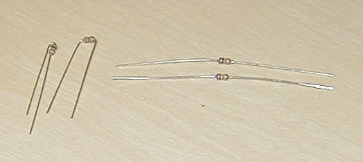 Single resistors